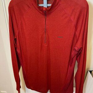 Patagonia Capilene Midweight 1/4 Zip Base Layer – Red – XL Men’s